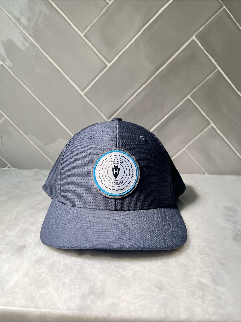 Travis Mathew Navy Blue Golf Club Patch Hat